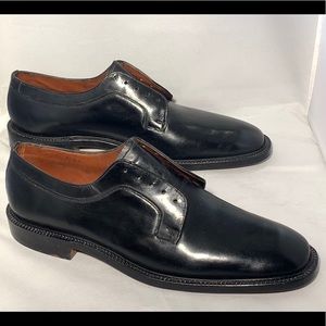 Alan McAfee vintage black leather Oxford 11.5 C